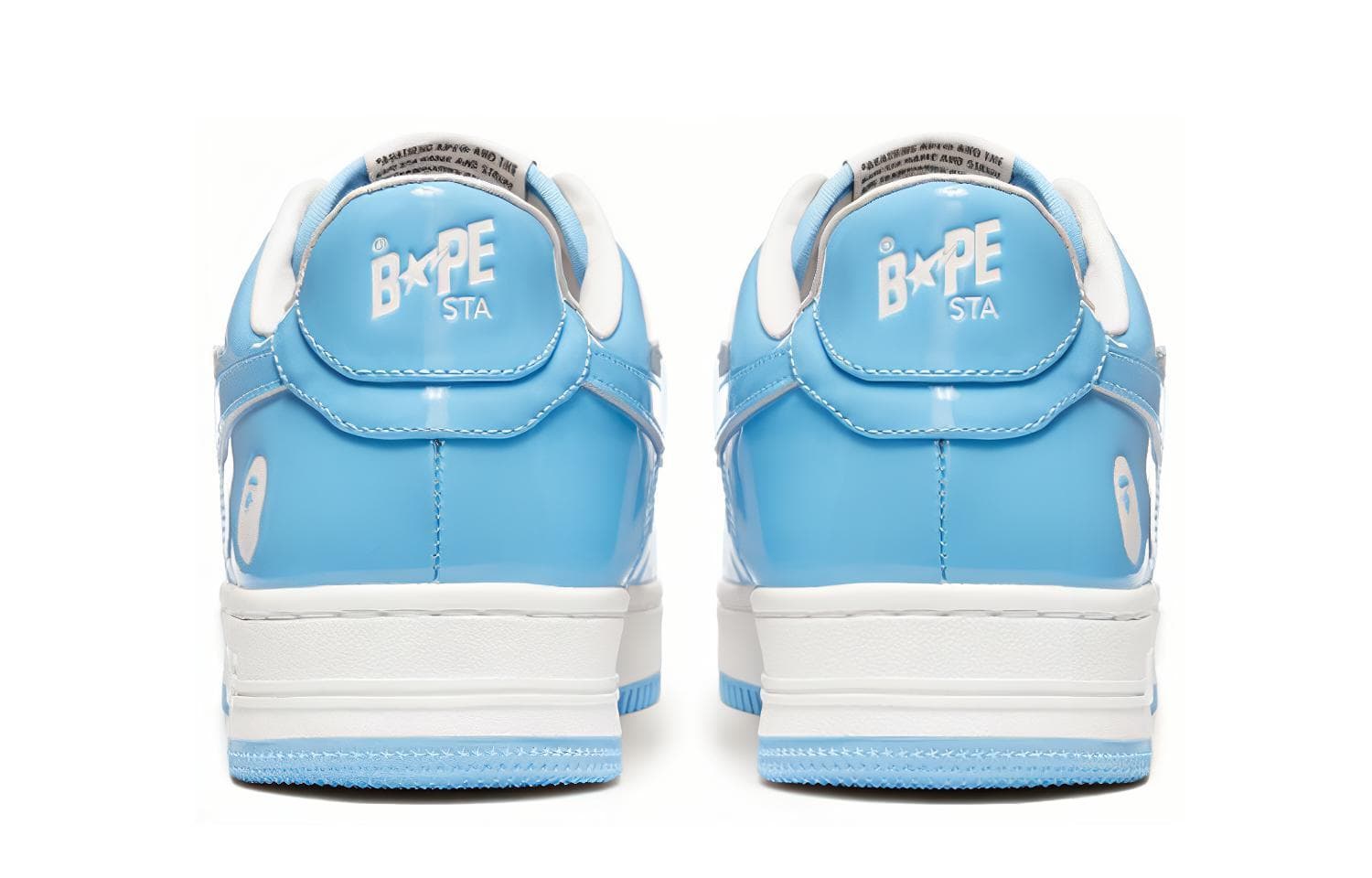 Кроссовки A BATHING APE STA White Blue - изображение 4