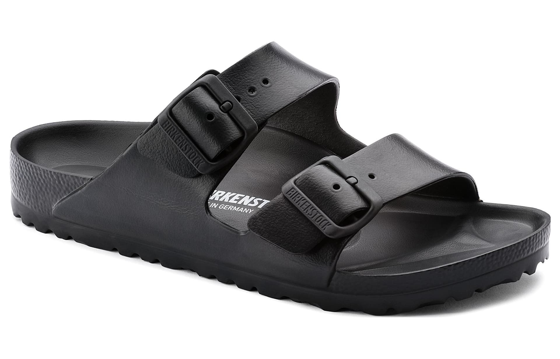 Сандалии Birkenstock противоскользящие шлепанцы женские черные узкая версия - изображение 3