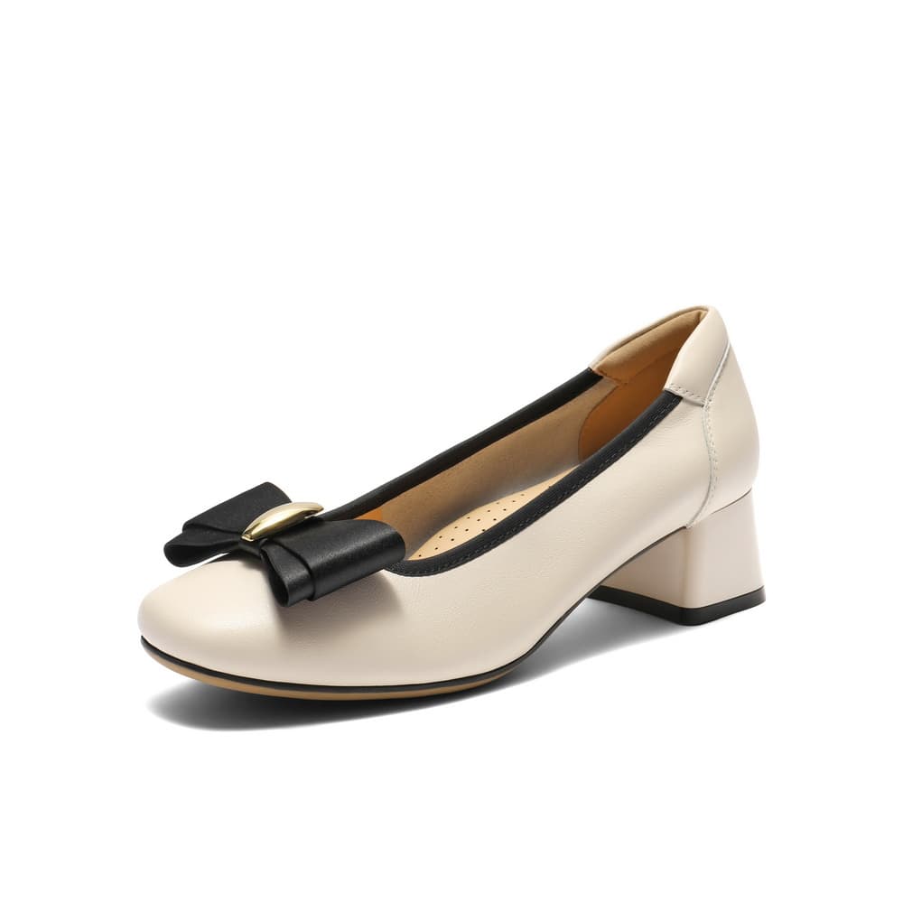 Туфли BELLE Грубый каблук Высокие каблуки 4CM Женские - изображение 2