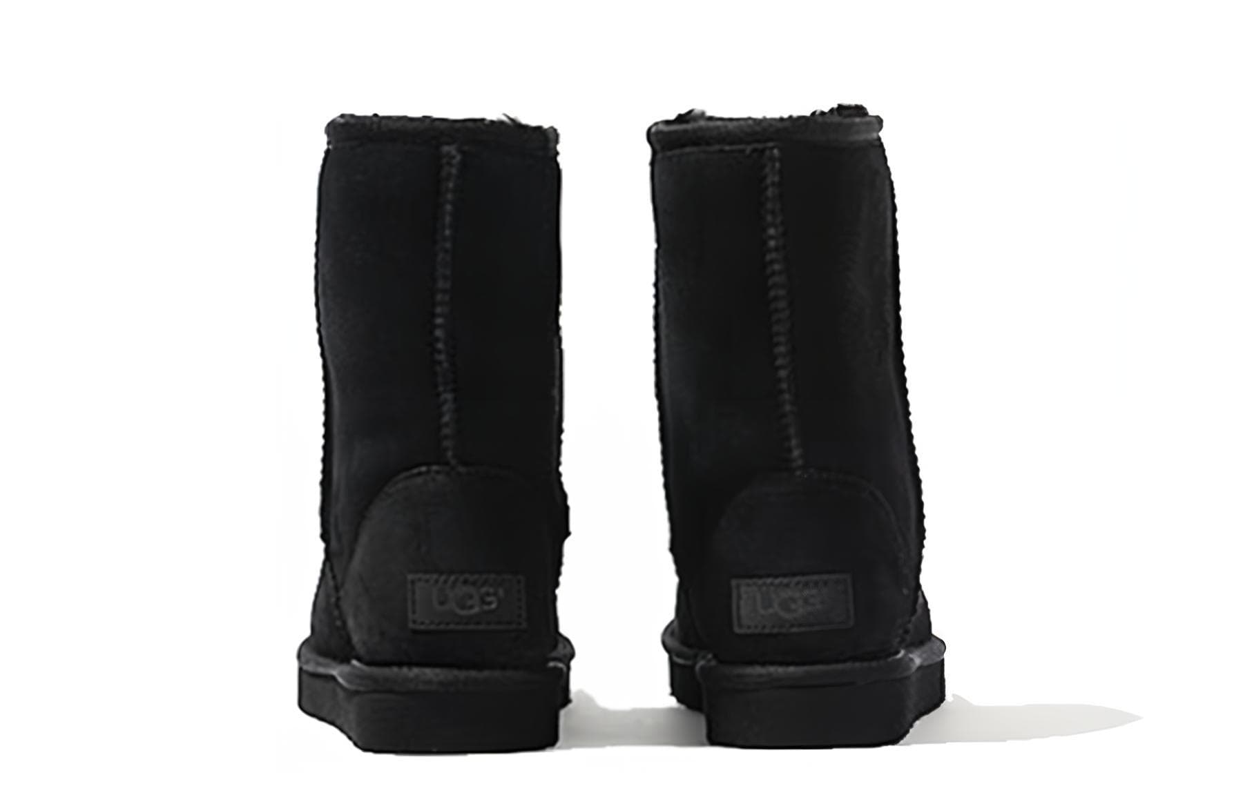 Ботинки зимние UGG Classic Short II Black - изображение 5