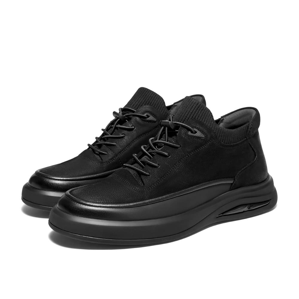 Кроссовки BELLE Slip-resistant Abrasion-resistant Low Top Casual Men's Black BELLE Противоскользящий Устойчивый к истиранию Низкий Топ Повседневный Мужской Черный - изображение 5