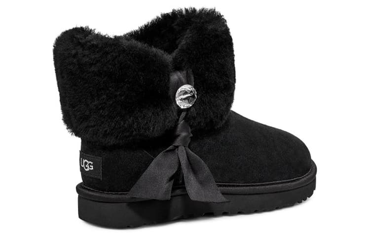 Ботинки зимние UGG Cinched Fur Mini - изображение 4