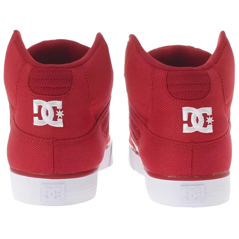Кроссовки DCSHOES DC PURE Лицевая коровья кожа Унисекс Ярко-красный Хай-топы Повседневная обувь для скейтборда Термозащитный Противоскользящий Амортизация Быстросохнущий Износостойкий Баланс Легкий Дышащий Поддержка Увеличение роста Гигроскопичный - изображение 4