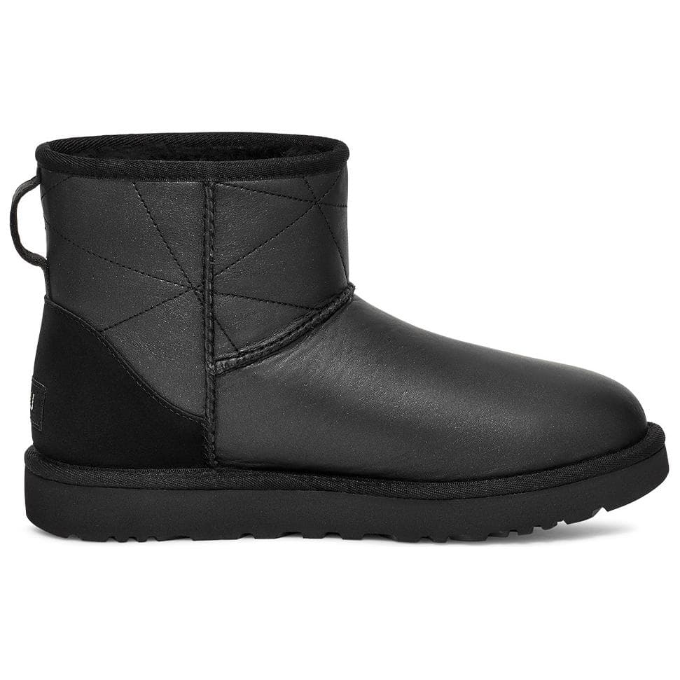Ботинки зимние UGG с флисовой подкладкой модный удобный короткий снегобут женский черный - изображение 2
