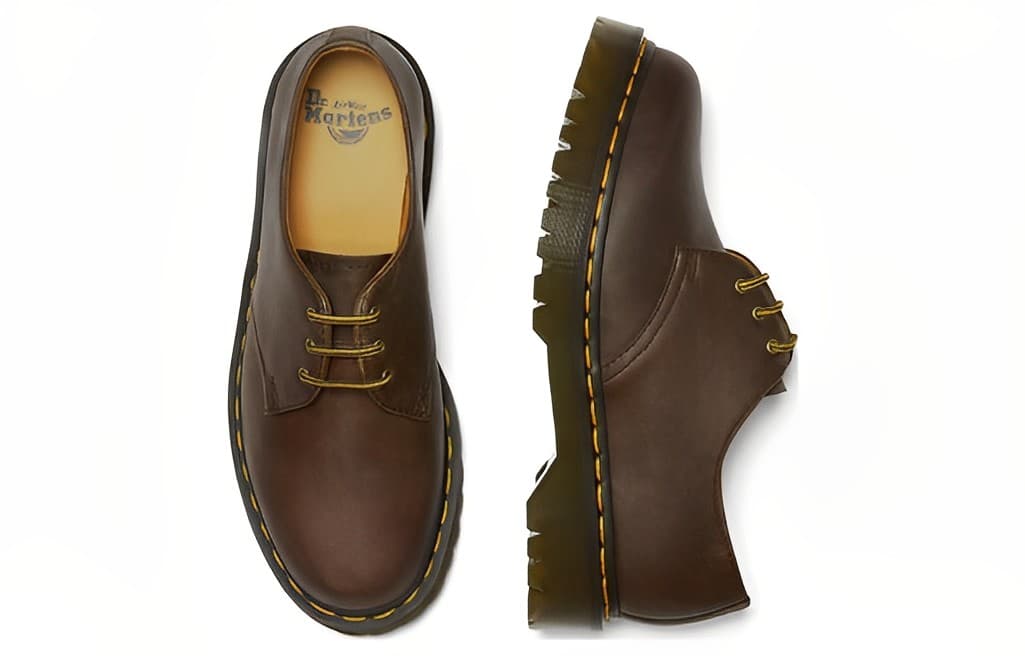 Кроссовки Dr. Martens 1461 Bex Dark Brown - изображение 4