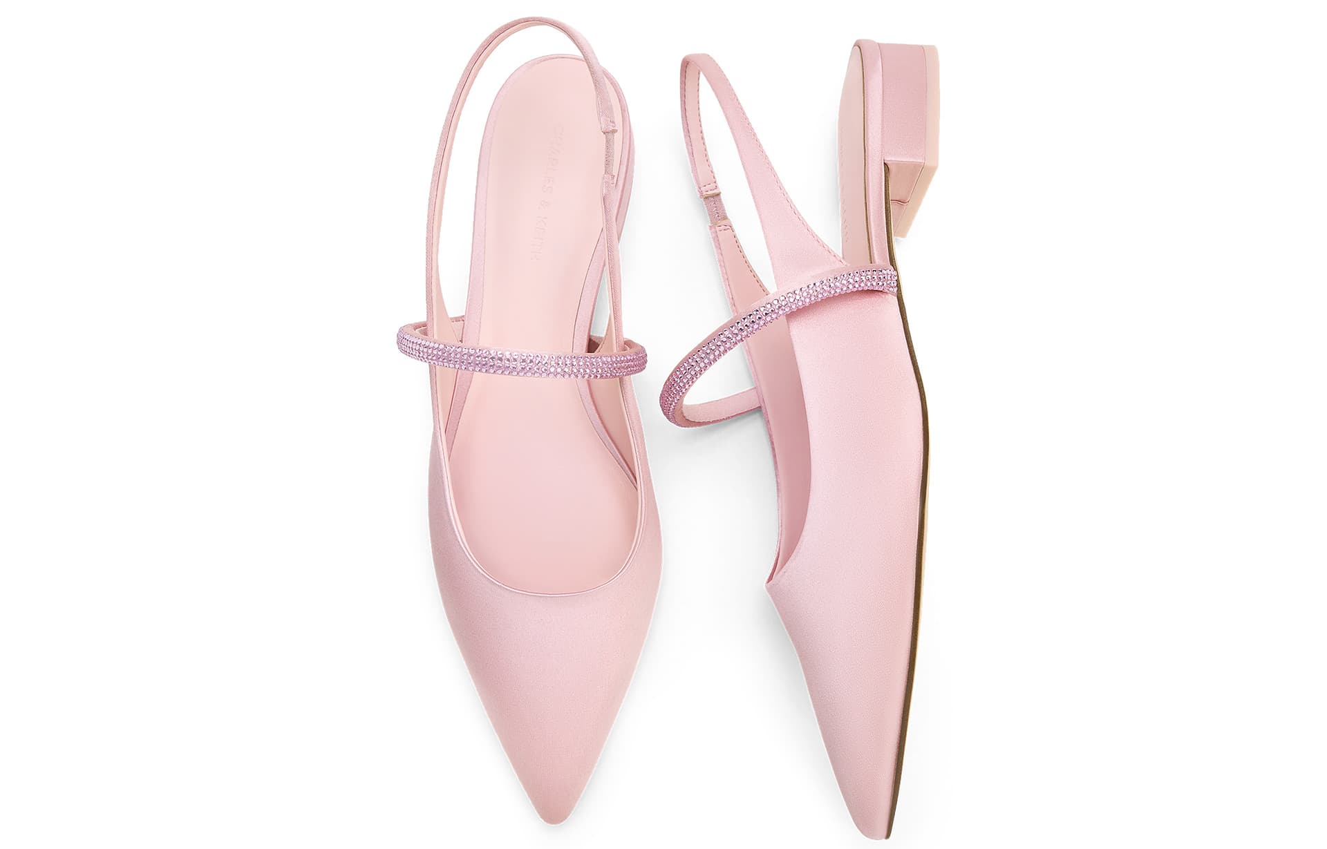 Шлёпанцы CHARLESKEITH ck PU 2.2cm BLACK TEXTUREDWhiteLight Pink - изображение 3