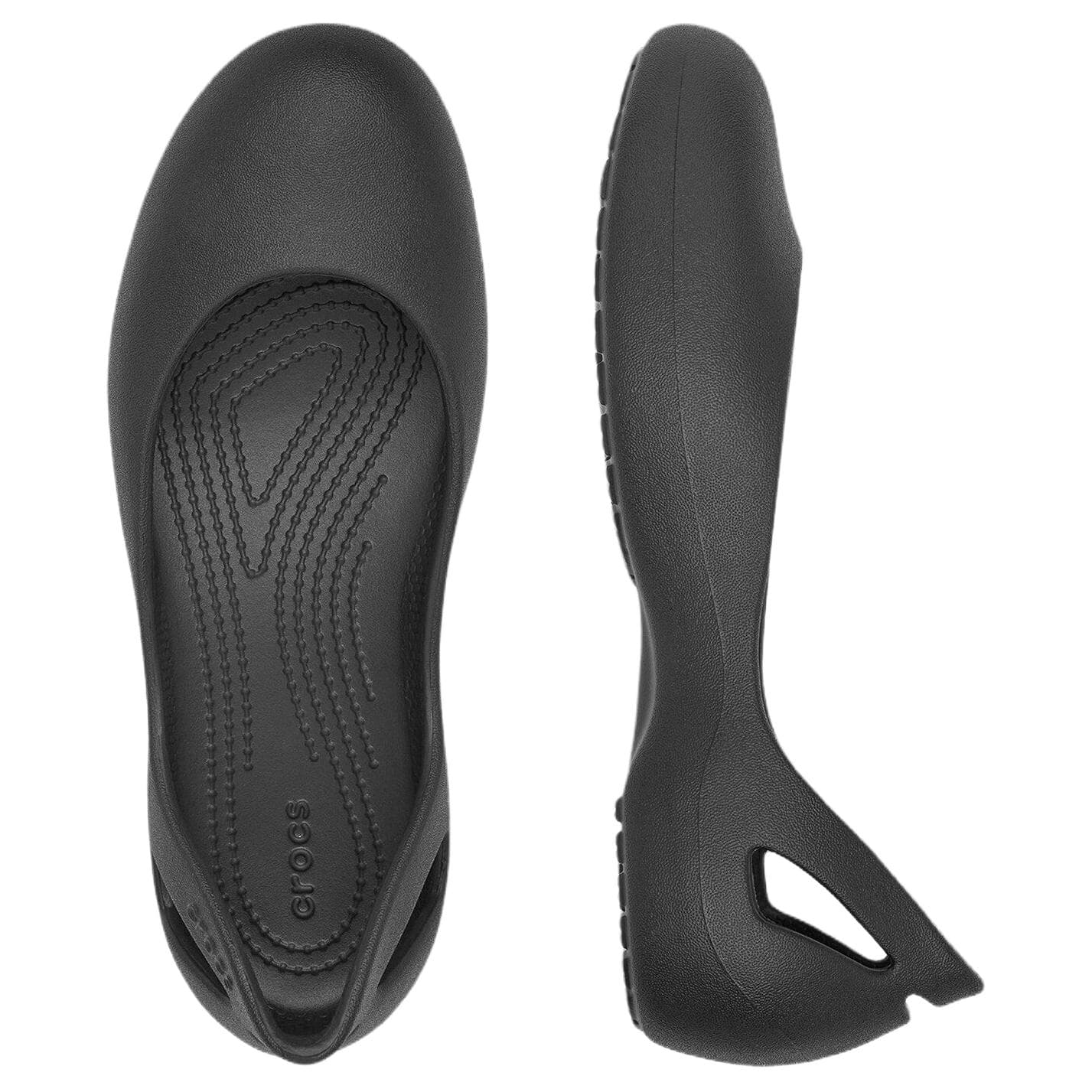 Тапочки Crocs Повседневная обувь 2 см Женская Черная - изображение 5