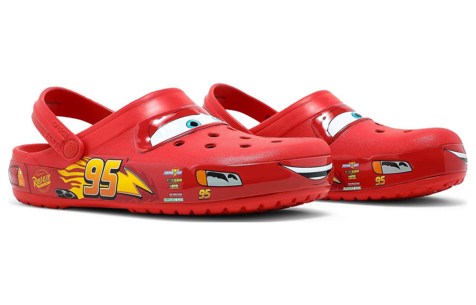 Сабо Cars x Crocs Classic Clog "Lightning McQueen" - изображение 2
