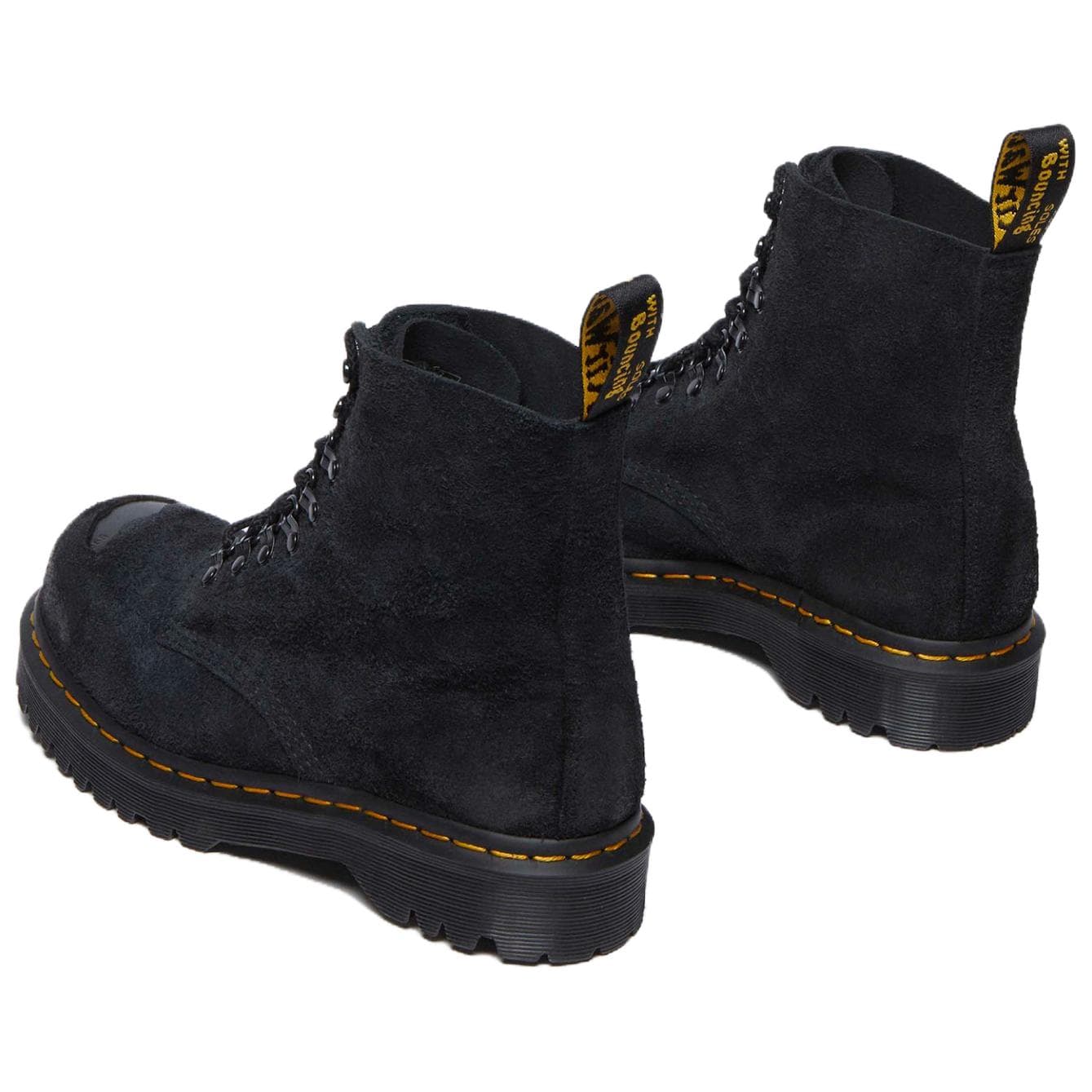 Ботинки Dr.Martens 1460 Короткие армейские ботинки 3,5 см унисекс черный - изображение 5