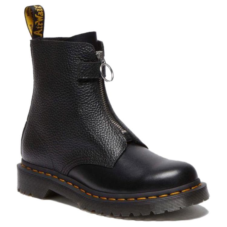 Сапоги Dr.Martens Кожа Удобные Ботильоны Женские Черные - изображение 2