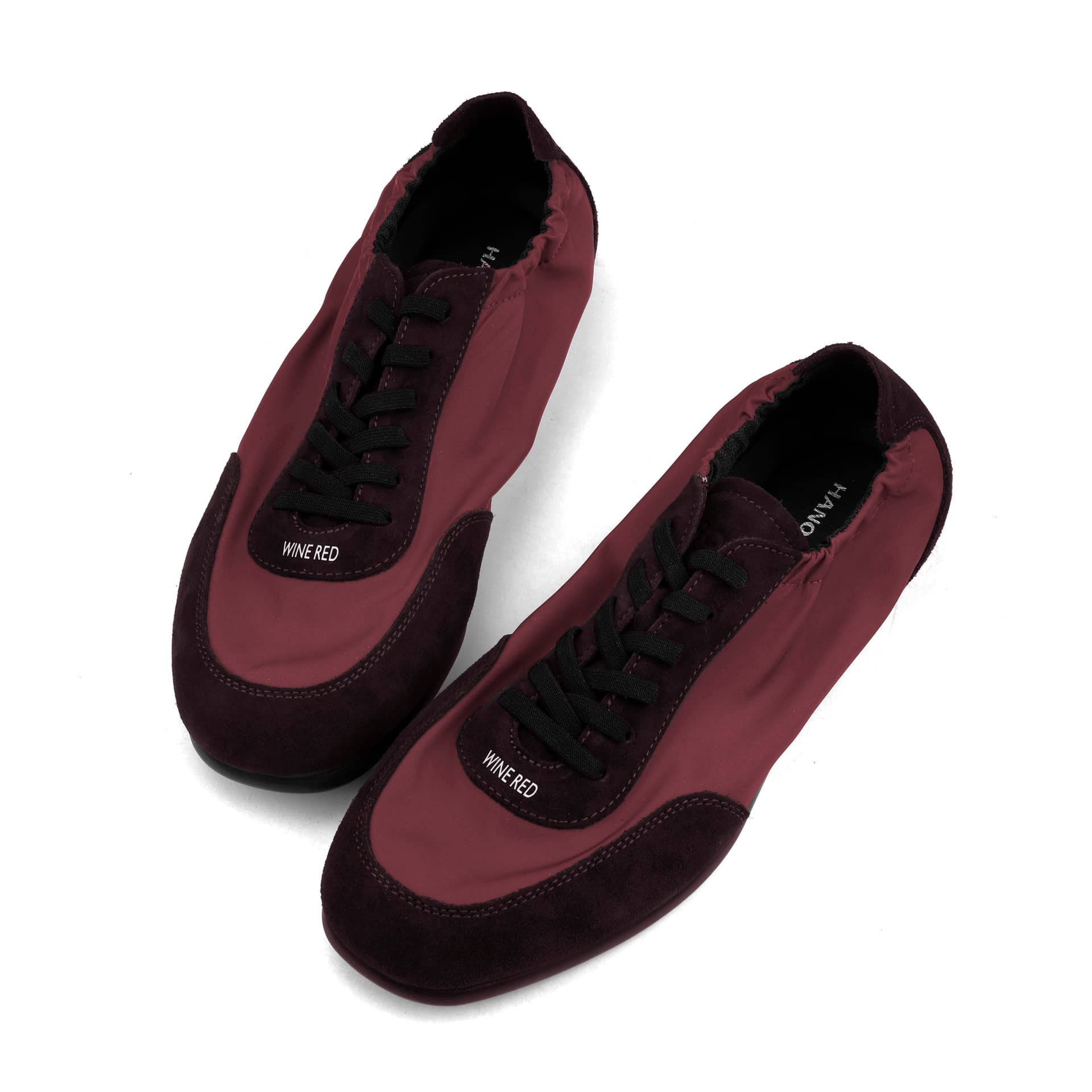 Кроссовки HANQIAORIJI Black Blood Collection Коровья замша Противоскользящая и Дышащая Низкий Верх Повседневная Обувь Мужская - изображение 4
