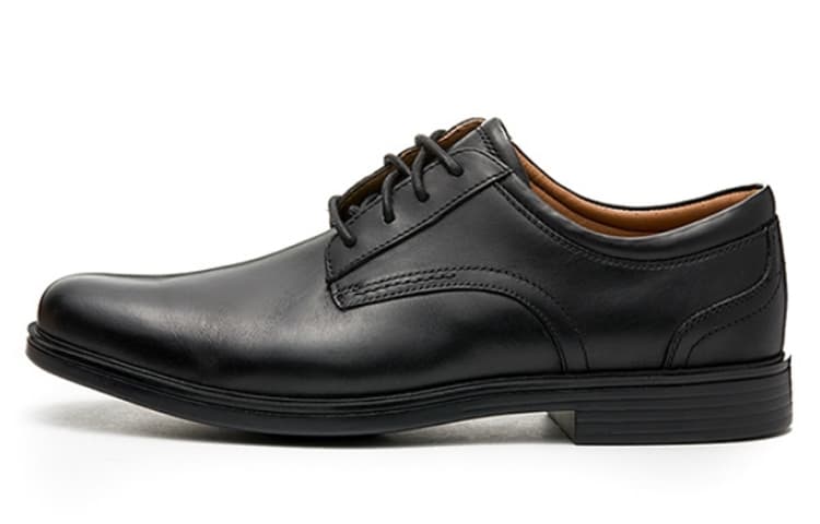 Clarks Кожа Повседневная Обувь Мужская Черная - изображение 1