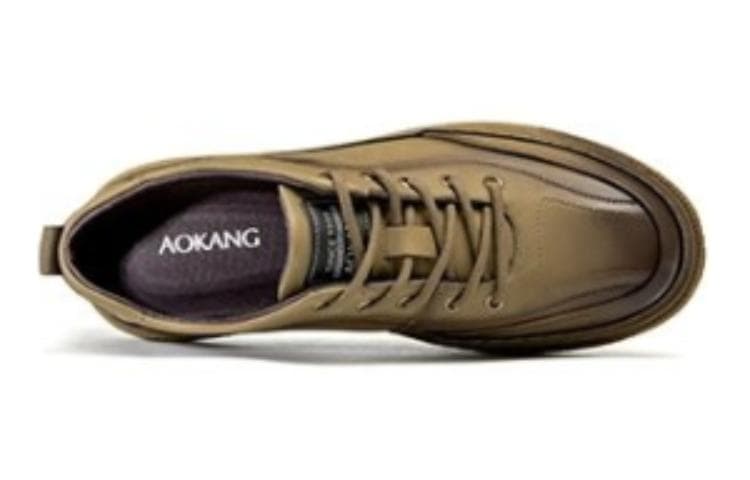 Кроссовки AOKANG Low Top Sneakers Khaki - изображение 4