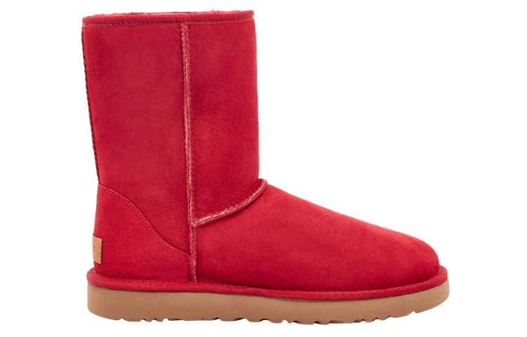 Ботинки зимние UGG Classic Short Red - изображение 2