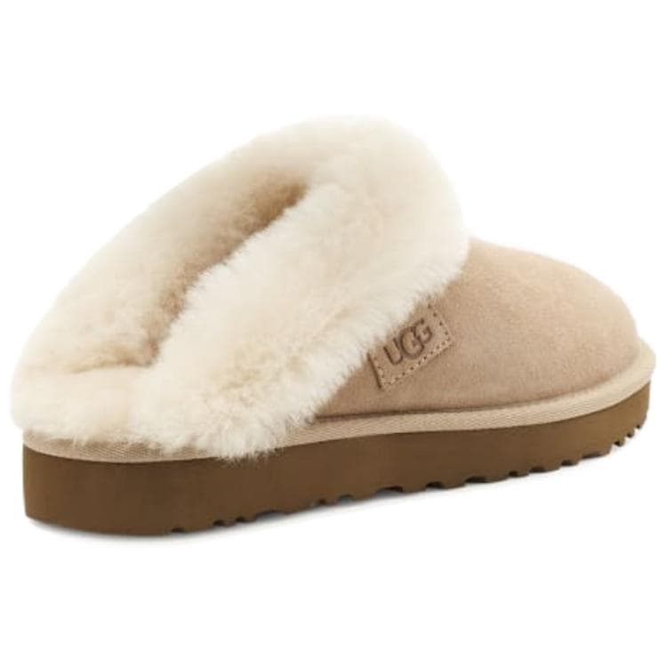 Сандалии UGG ЭВА противоскользящие домашние тапочки женские бежевые - изображение 4