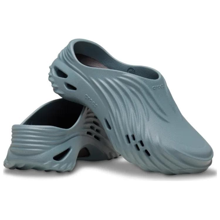 Сандалии Crocs Echo Без специальных функций Закрытые тапочки Унисекс Синий - изображение 5