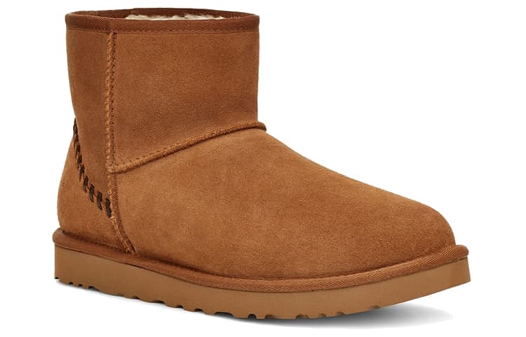 Ботинки зимние UGG Classic Mini Brown - изображение 3