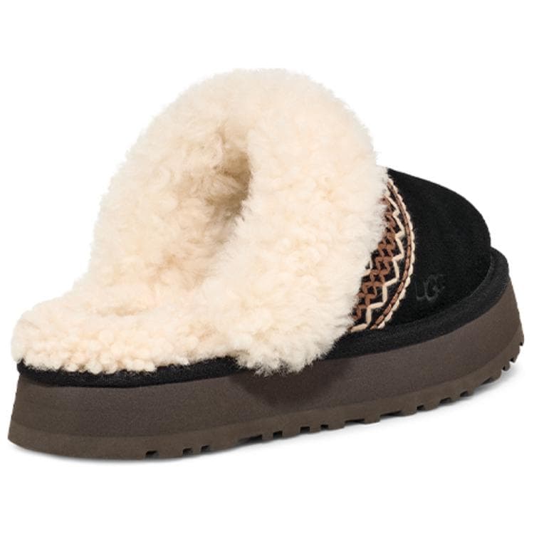 Сандалии UGG Disquette Atherson Модные Удобные С флисовой подкладкой Мюли ЭВА Устойчивые к истиранию Домашние тапочки Женские - изображение 4