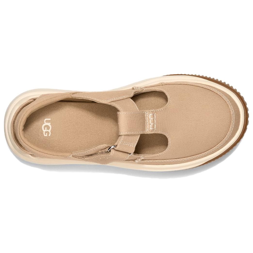 Тапочки UGG Ez Duzzit Ткань Повседневная обувь Женская Коричневая - изображение 3