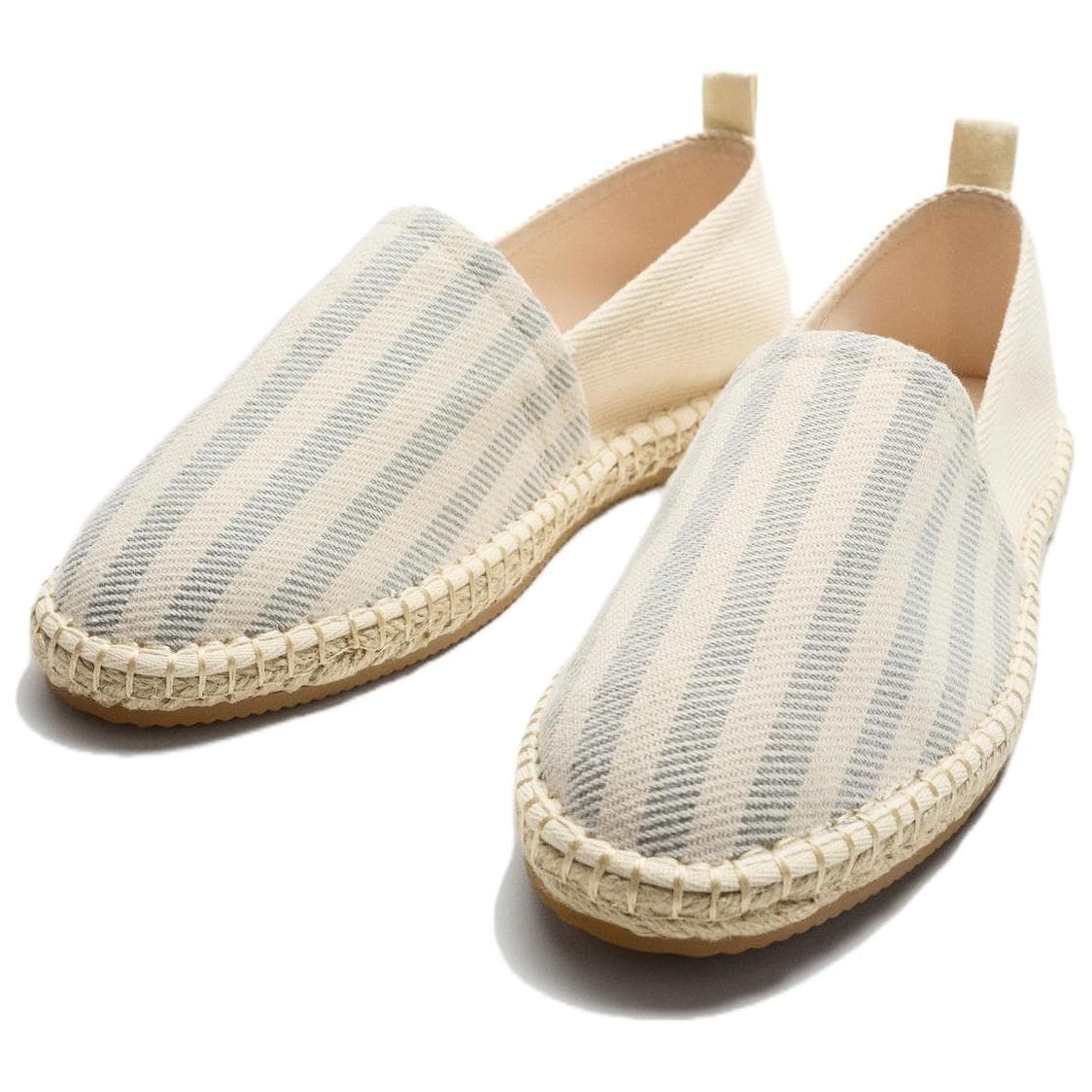 ZARA Espadrilles Мужские Бежевые Синие - изображение 2