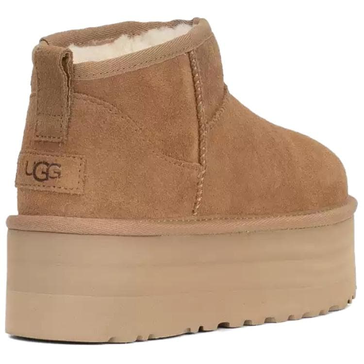 Ботинки зимние UGG Термический Износостойкий Минималистский стиль Универсальный 5 см Платформа с флисовой подкладкой Короткий - изображение 5