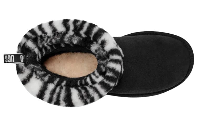 Ботинки зимние UGG Fluff Mini Quilted Leopard - изображение 5