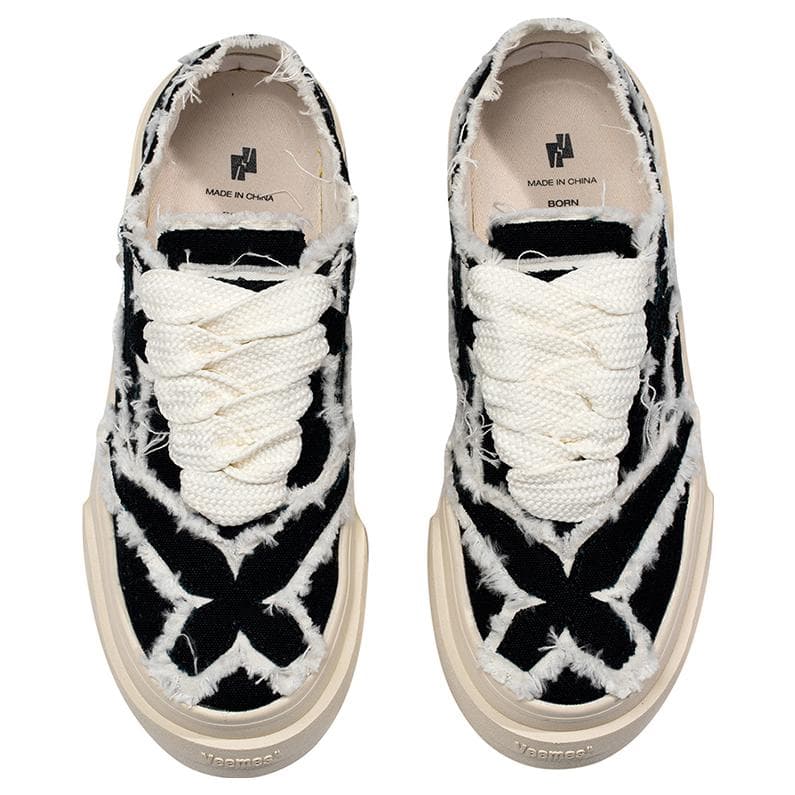 Кроссовки GRKC x VEEMES Classic Retro Sneakers Black - изображение 4