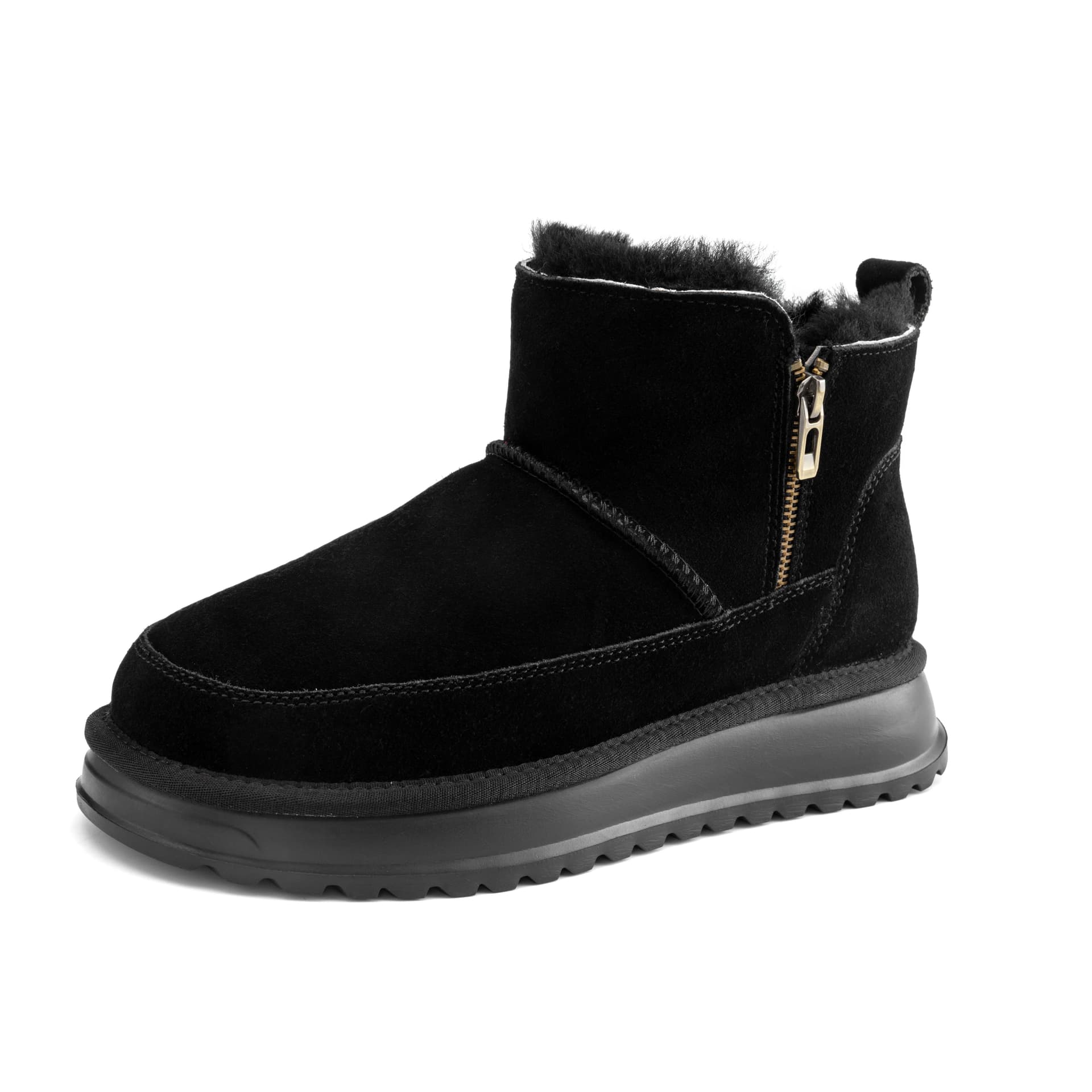 Ботинки зимние Aokang Snow Boots Black - изображение 2