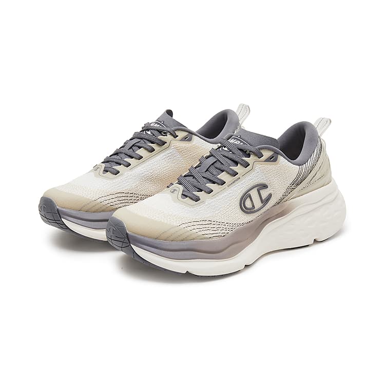 Кроссовки Champion Low Top Повседневная Обувь Женская Молочно-Белый Дымчато-Серый - изображение 3
