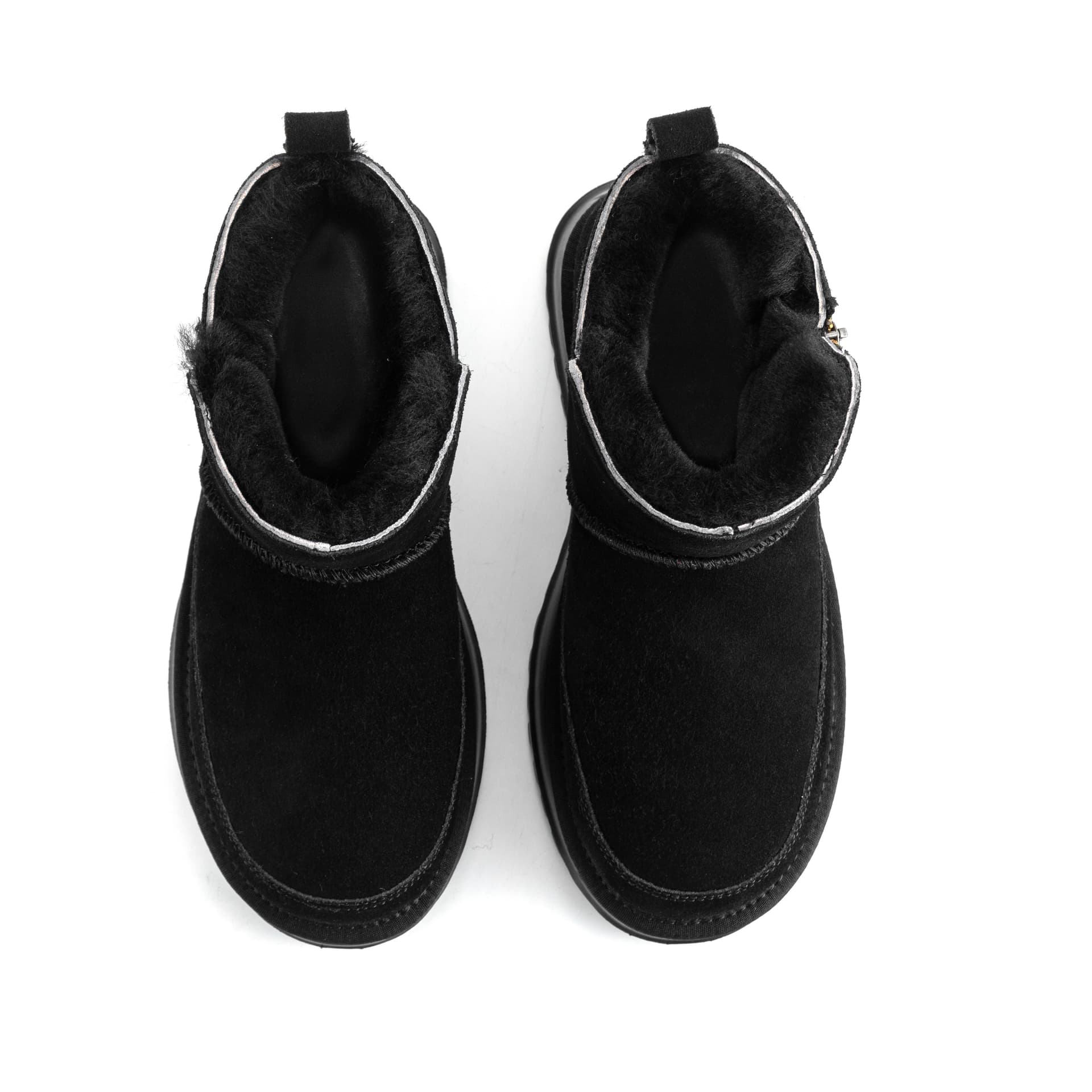 Ботинки зимние Aokang Snow Boots Black - изображение 4