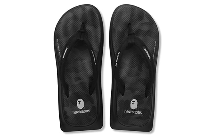 Шлёпанцы Havaianas x A BATHING APE Logo - изображение 3