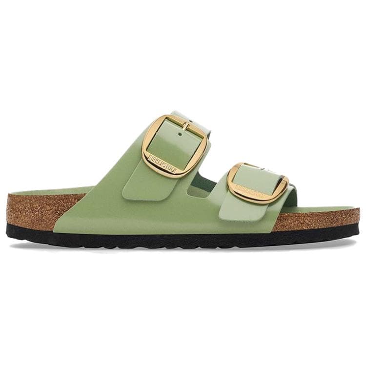 Сандалии Birkenstock Arizona Big Buckle Шлепанцы Женские Зеленые - изображение 2