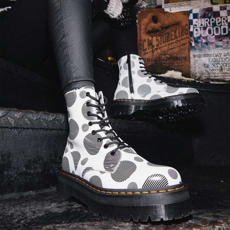Ботинки Dr. Martens Jadon White Black - изображение 7