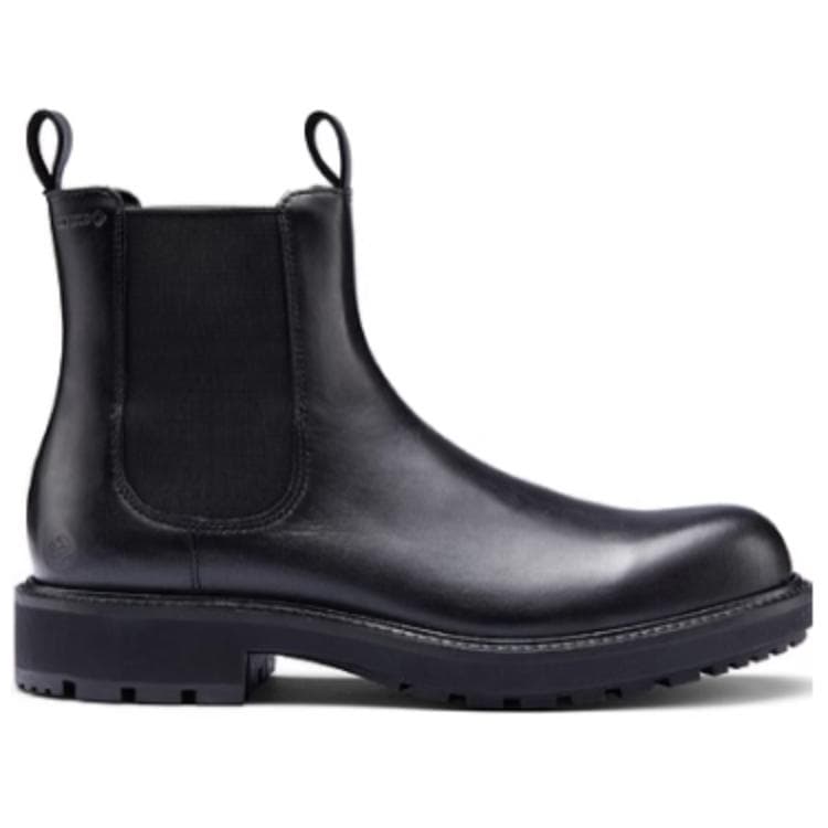 Ботинки челси Ecco Urban Oslo Коровья кожа Короткий Челси 4CM Мужской Черный - изображение 2