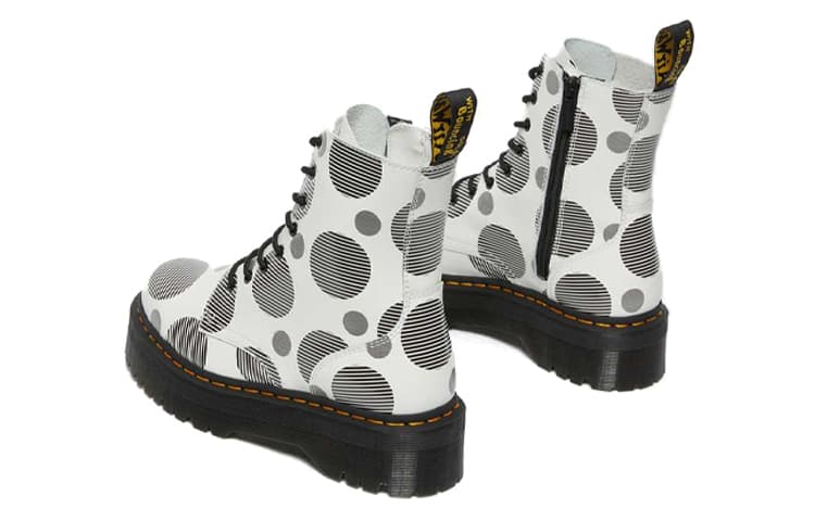 Ботинки Dr. Martens Jadon White Black - изображение 5