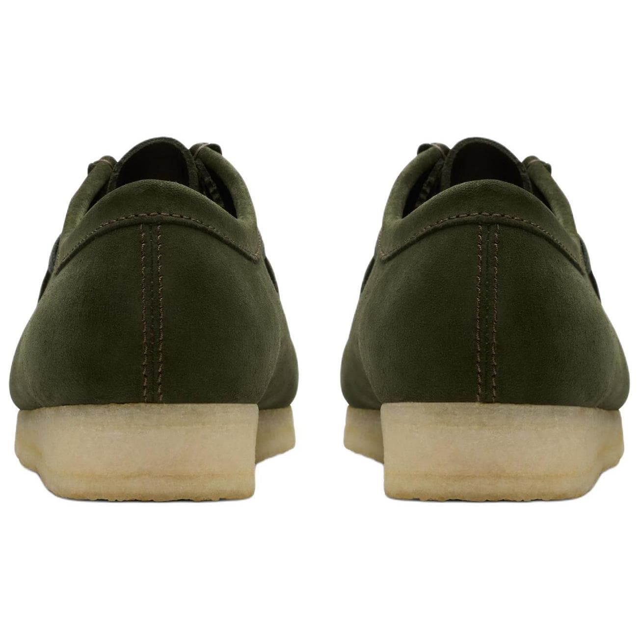 Ботинки Clarks Замша Повседневная обувь Мужская Зеленая - изображение 5