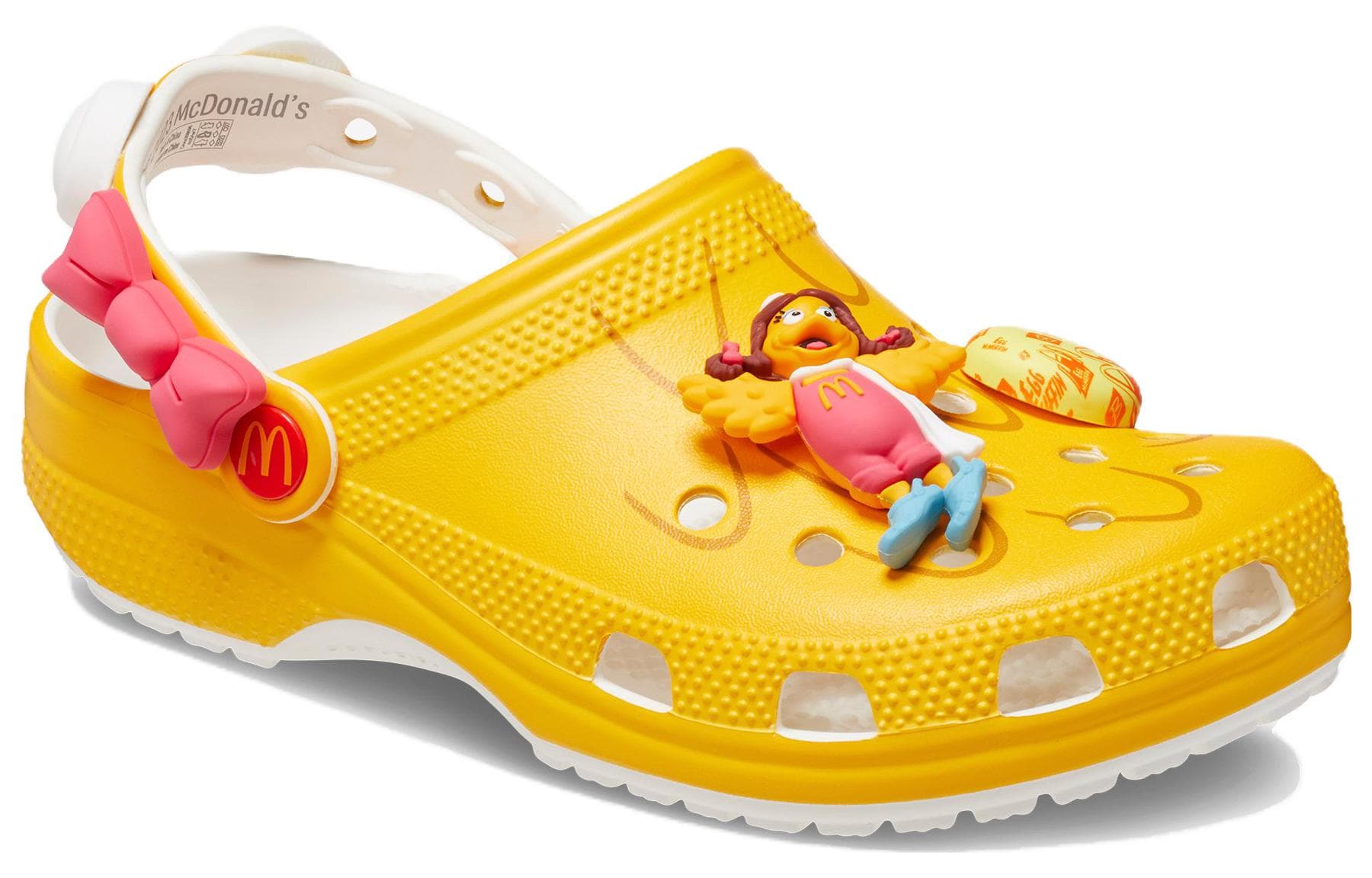 Сабо McDonald's x Crocs Classic Clog Yellow - изображение 3