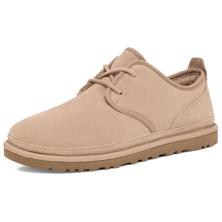 Кроссовки UGG Спилок Коровья Кожа Низкий Верх Повседневная Обувь Мужская Дюна - изображение 3