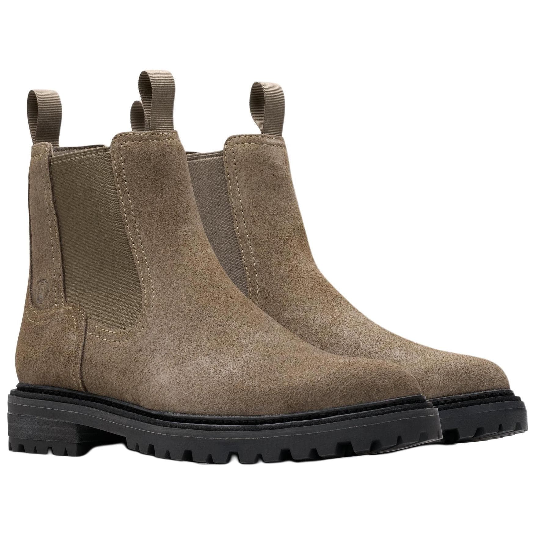 Ботинки челси Clarks Короткий Челси Мужской Серый - изображение 3