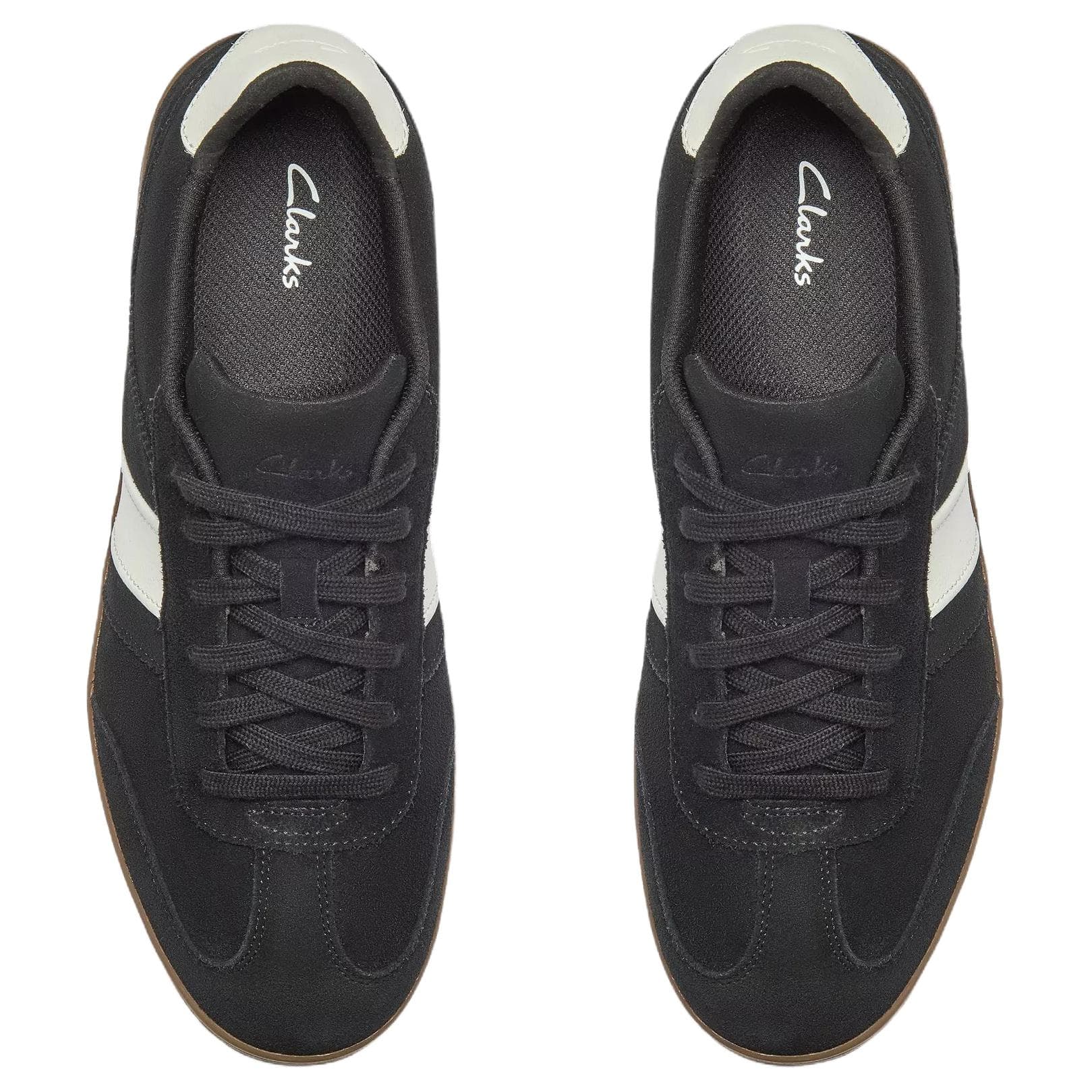 Кроссовки CLARKS SECO Speed Замша Low Топ Скейтборд Обувь Мужской Черный - изображение 3