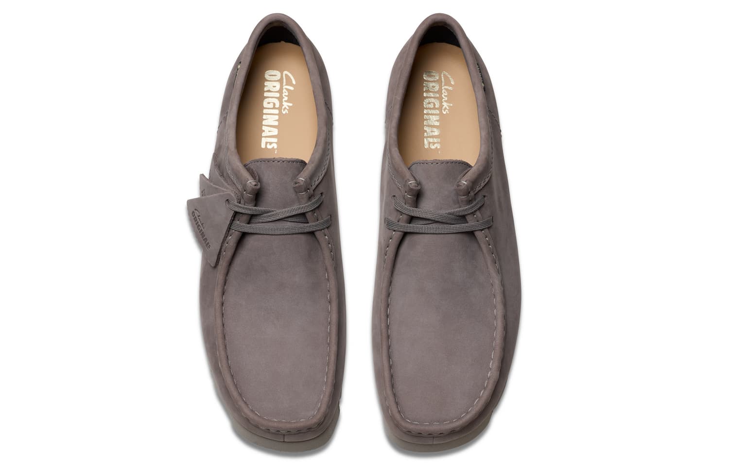Clarks Коровья кожа Повседневная обувь Мужская Серый - изображение 2