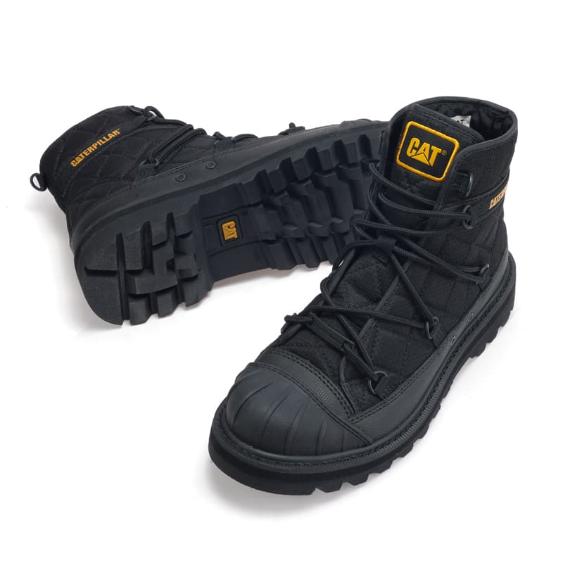 Ботинки уличные Nigel Cabourn x CAT Omaha Alt Lace Black - изображение 4