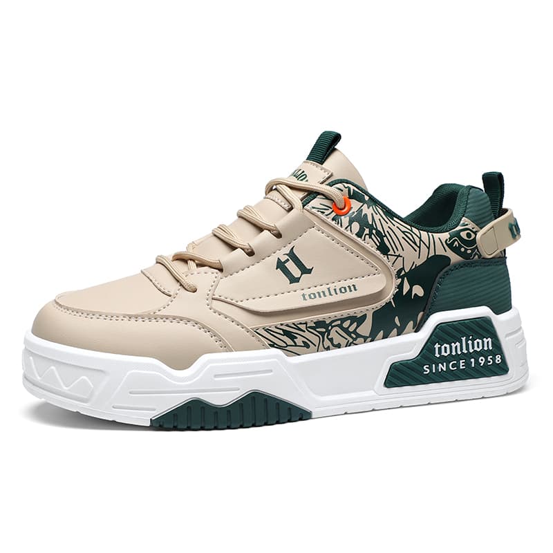 Кроссовки Tonlion Легкие и Дышащие Низкие Кроссовки для Скейтбординга Мужские - изображение 8