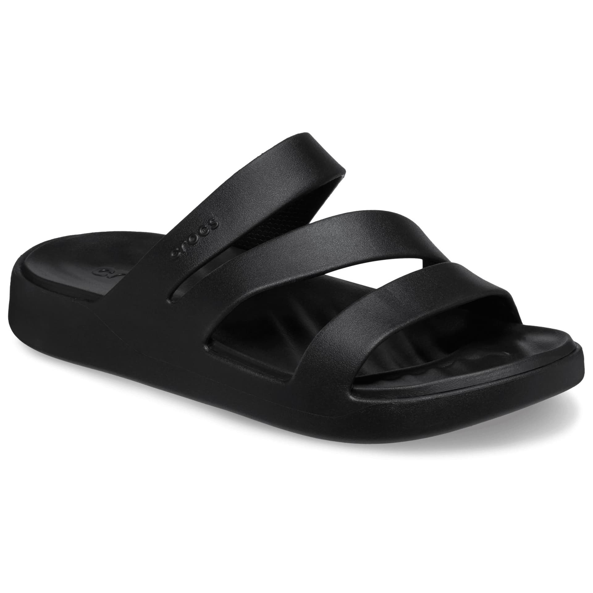 Сандалии Crocs Устойчивые к истиранию Шлепанцы Женские Черные - изображение 2