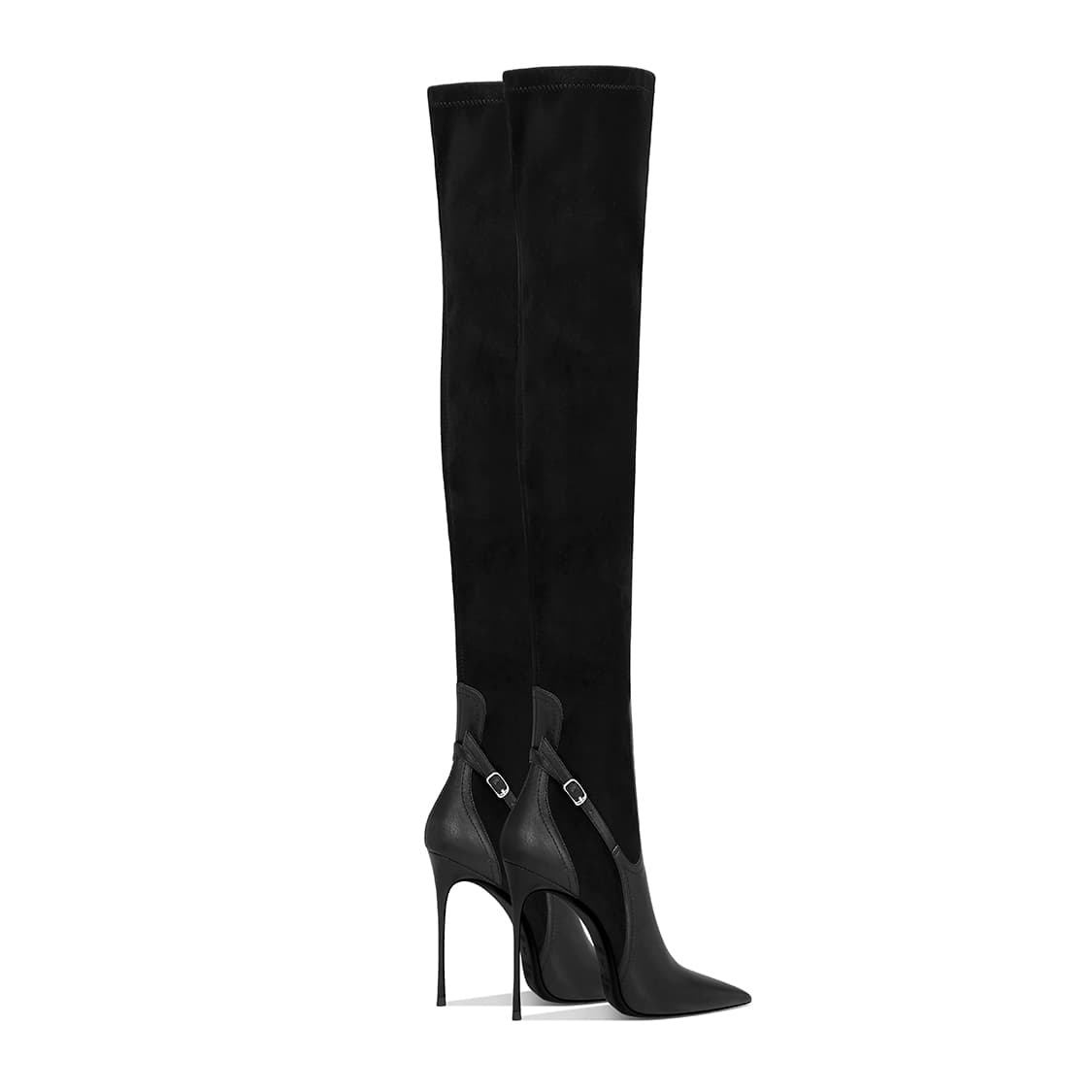 Ботинки ;HMZ Over The Knee Boots 10 см Женские Черные - изображение 3