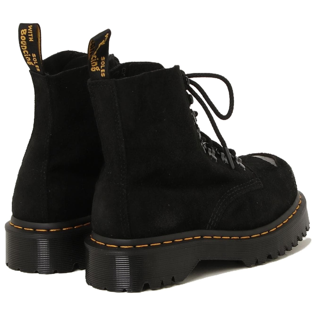 Ботинки Dr.Martens 1460 Короткие армейские ботинки 3,5 см унисекс черный - изображение 6
