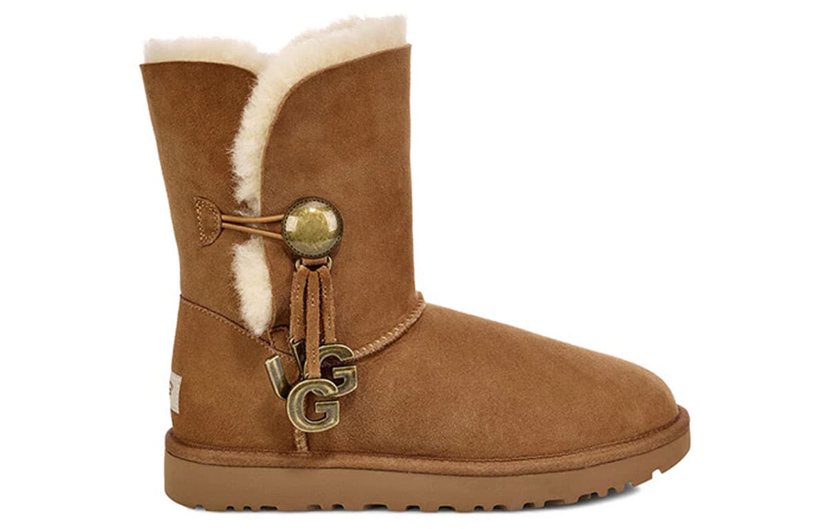 Ботинки зимние UGG Bailey Button - изображение 2