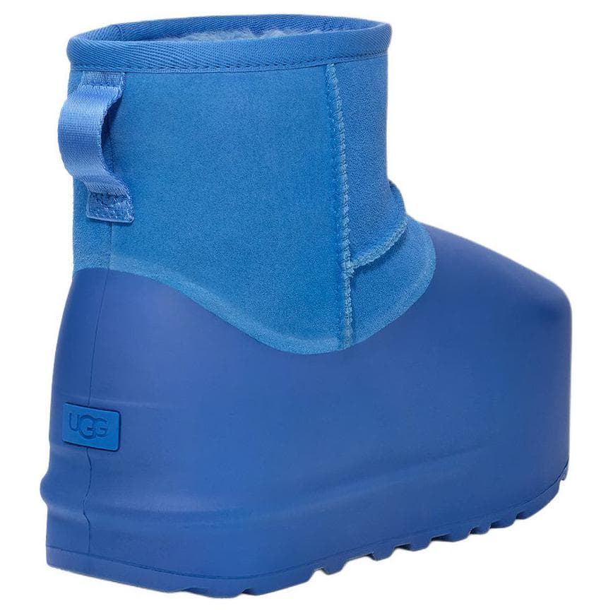 Ботинки зимние UGG CLASSIC MINI Корова Спилок С флисовой подкладкой Мода Универсальная Короткие Снеботуфли Унисекс Синий - изображение 5