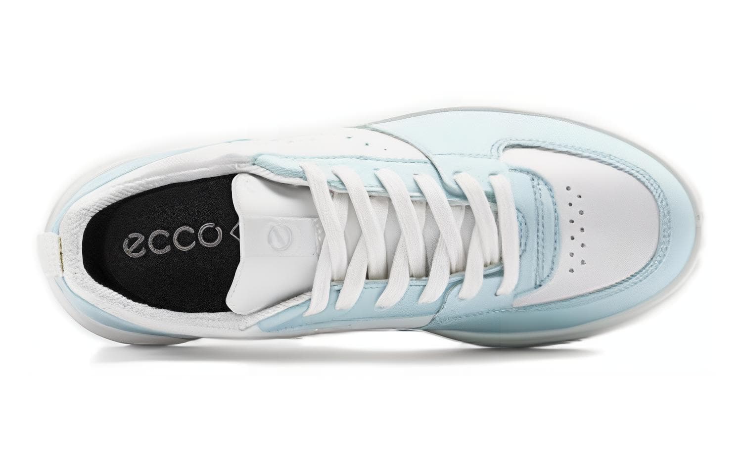 Кроссовки Ecco Classic Low White Blue - изображение 3
