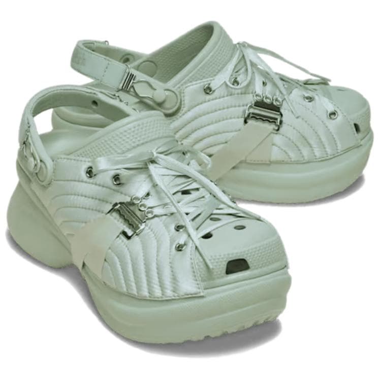 Сабо Jean Paul Gaultier x Crocs Bae Clog Сабо Женские Зеленые - изображение 3
